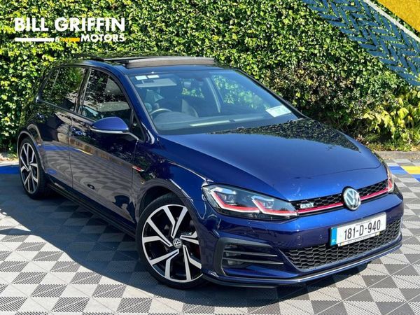 Volkswagen Golf Hatchback, Petrol, 2018, Blue