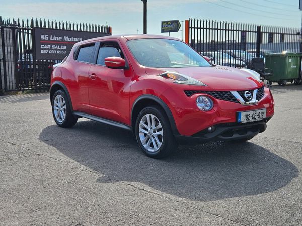 Nissan Juke SUV, Diesel, 2018, Red