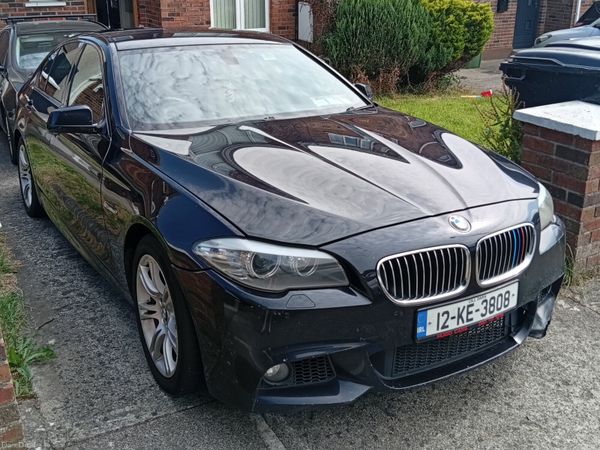 BMW 5-Series Saloon, Diesel, 2012, Black