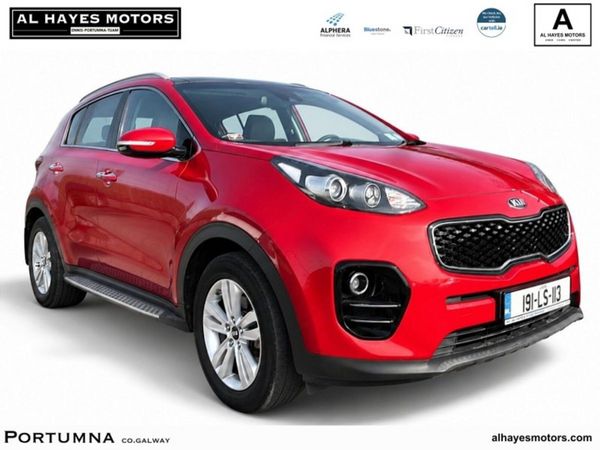 Kia Sportage SUV, Diesel, 2019, Red