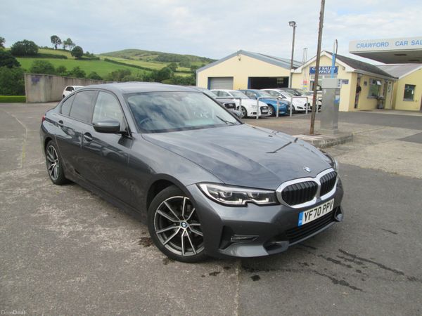 BMW 3-Series Saloon, Diesel Hybrid, 2020, Grey