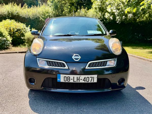 Nissan Micra Hatchback, Petrol, 2008, Black
