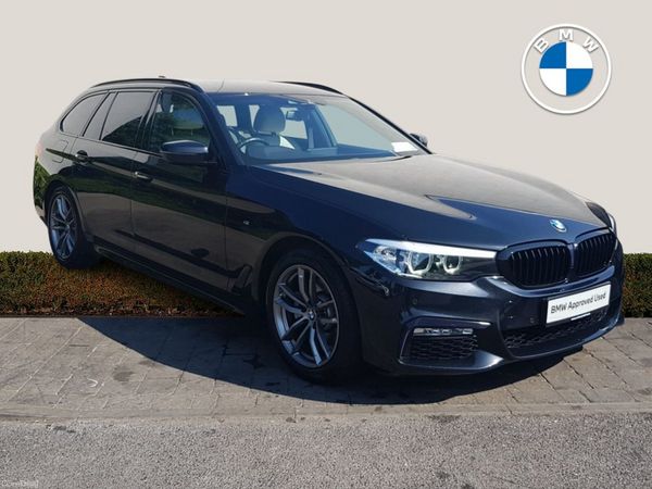 BMW 5-Series Estate, Diesel, 2019, Black