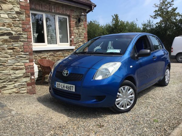 Toyota Yaris Hatchback, Petrol, 2007, Blue