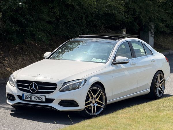 Mercedes-Benz C-Class Saloon, Diesel, 2015, White
