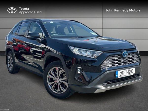 Toyota RAV4 SUV, Petrol Hybrid, 2025, Black