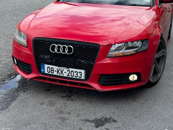 Audi A4 Saloon, Diesel, 2008, Red