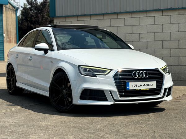 Audi A3 Saloon, Petrol, 2017, White