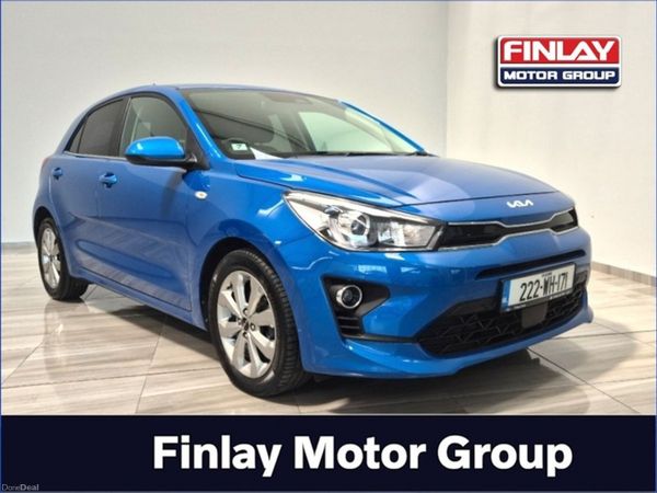 Kia Rio Hatchback, Petrol, 2022, Blue