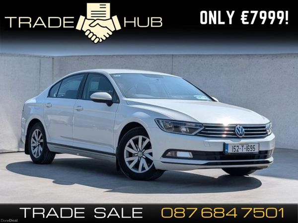 Volkswagen Passat Saloon, Diesel, 2015, White