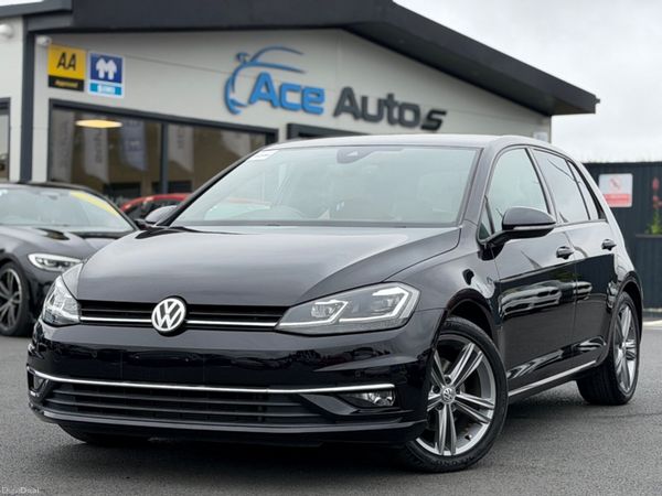 Volkswagen Golf Hatchback, Diesel, 2019, Black