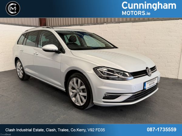 Volkswagen Golf Estate, Petrol, 2018, White