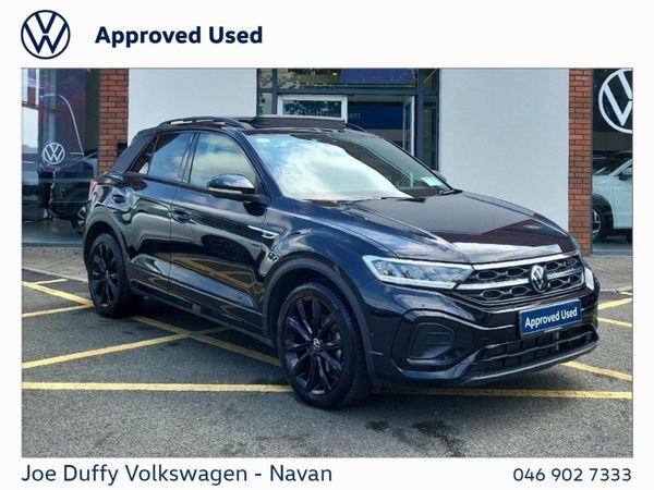 Volkswagen T-Roc SUV, Petrol, 2023, Black