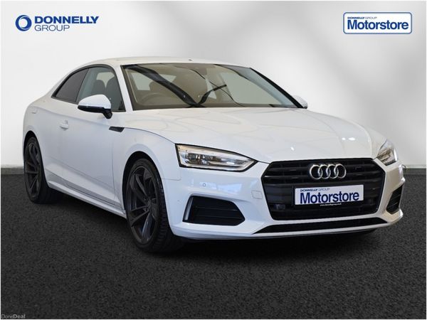 Audi A5 Coupe, Petrol, 2018, White