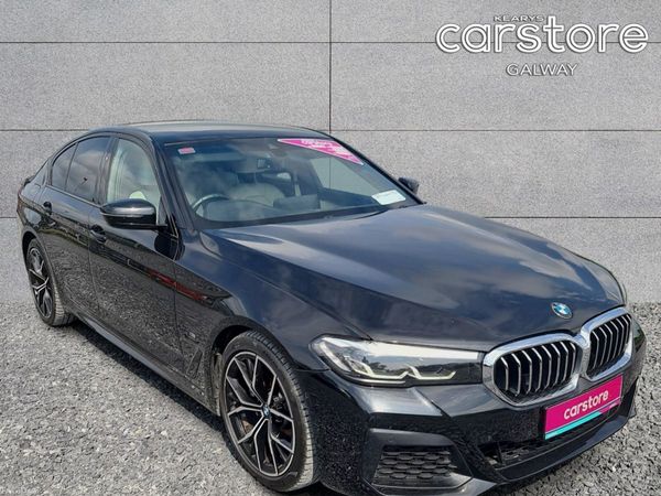 BMW 5-Series Saloon, Diesel, 2021, Black