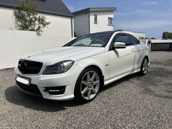 Mercedes-Benz C-Class Coupe, Diesel, 2012, White