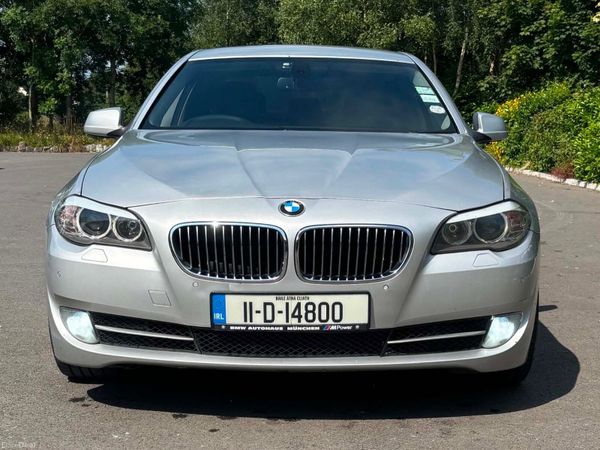 BMW 5-Series Saloon, Diesel, 2011, Silver