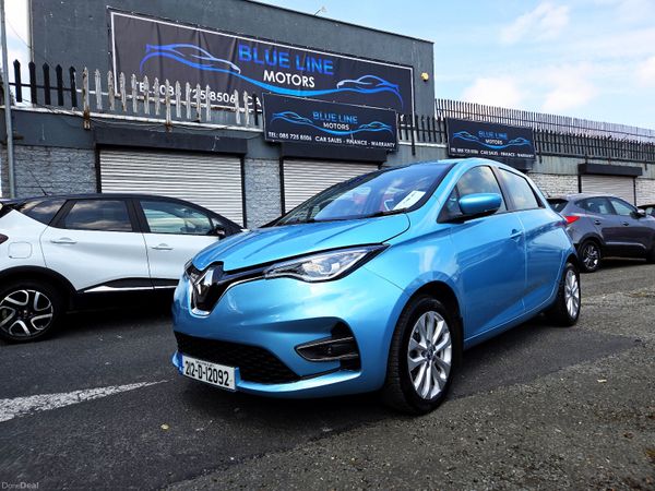Renault Zoe Hatchback, Electric, 2021, Blue