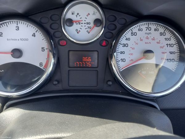 Peugeot 207 Convertible, Diesel, 2008, Silver