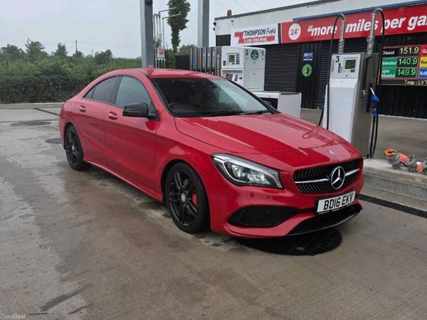 Mercedes-Benz CLA Saloon, Diesel, 2016, Red