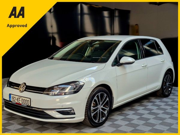 Volkswagen Golf Hatchback, Petrol, 2019, White