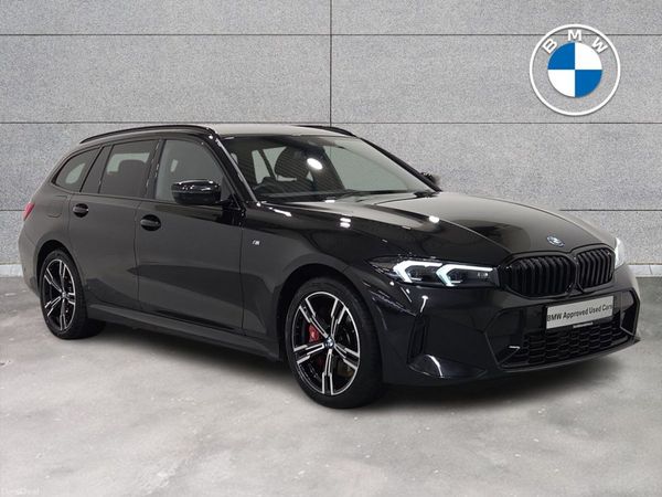 BMW 3-Series Estate, Petrol Plug-in Hybrid, 2025, Black