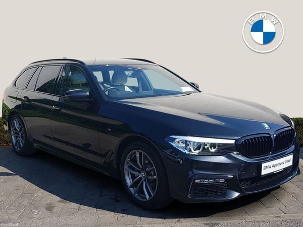 BMW 5-Series Estate, Diesel, 2019, Black