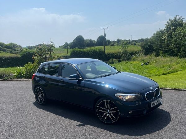 BMW 1-Series Hatchback, Diesel, 2015, Blue
