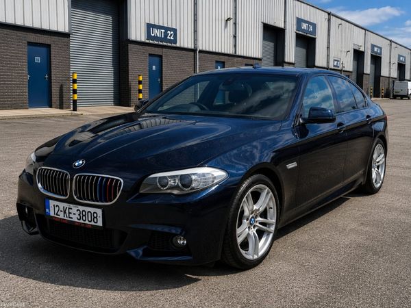 BMW 5-Series Saloon, Diesel, 2012, Black