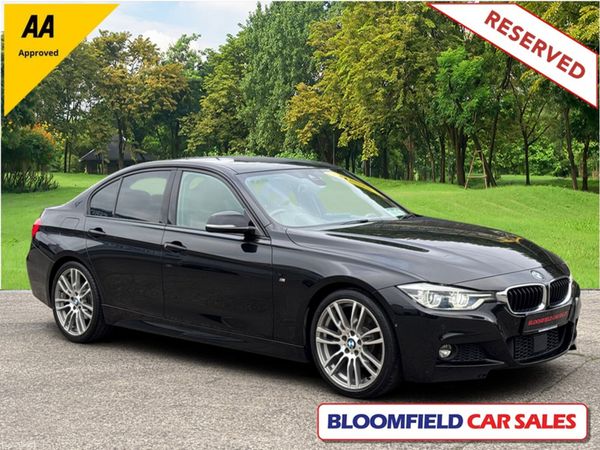 BMW 3-Series Saloon, Diesel, 2016, Black