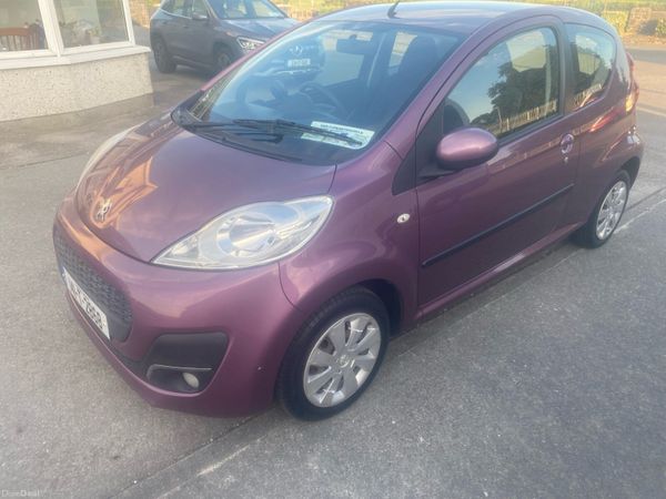 Peugeot 107 Hatchback, Petrol, 2014, Purple