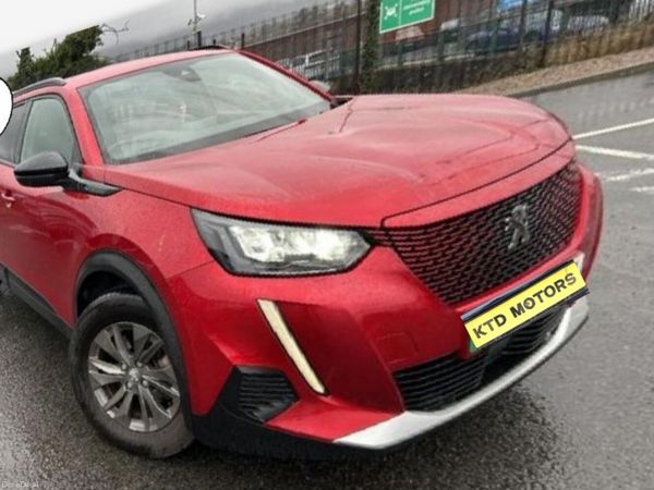 Peugeot 2008 SUV, Electric, 2023, Red