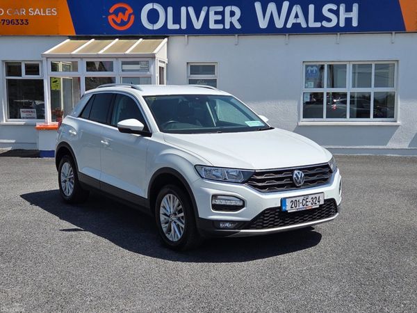Volkswagen T-Roc SUV, Diesel, 2020, White
