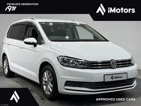 Volkswagen Touran MPV, Petrol, 2017, White