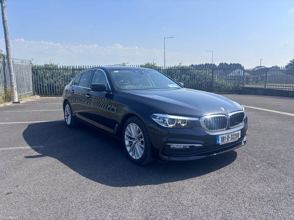 BMW 5-Series Saloon, Diesel, 2018, Black