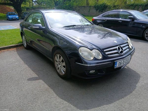 Mercedes-Benz CLK Coupe, Petrol, 2006, Blue