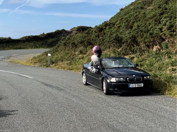 BMW 3-Series Convertible, Petrol, 2003, Black