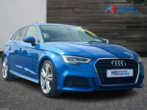 Audi A3 Hatchback, Petrol, 2017, Blue
