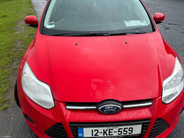 Ford Focus Hatchback, Diesel, 2012, Red