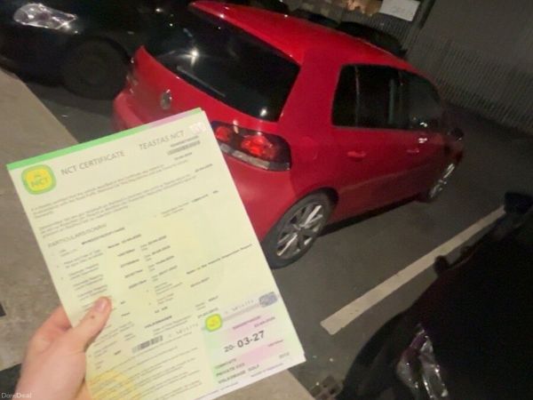 Volkswagen Golf Estate, Diesel, 2012, Red