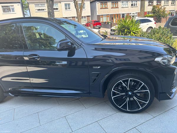 BMW X3 SUV, Petrol Plug-in Hybrid, 2022, Black