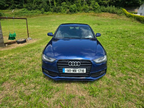 Audi A4 Saloon, Diesel, 2014, Blue