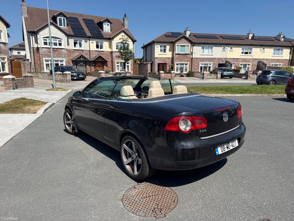 Volkswagen Eos Convertible, Petrol, 2008, Black