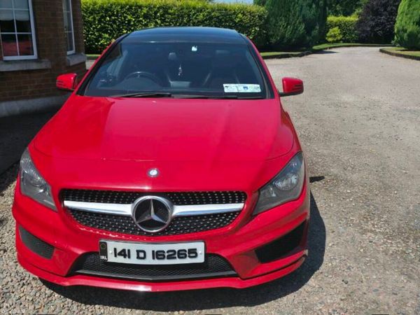 Mercedes-Benz CLA Saloon, Diesel, 2014, Red
