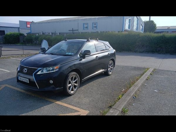 Lexus RX SUV, Petrol Hybrid, 2014, Black