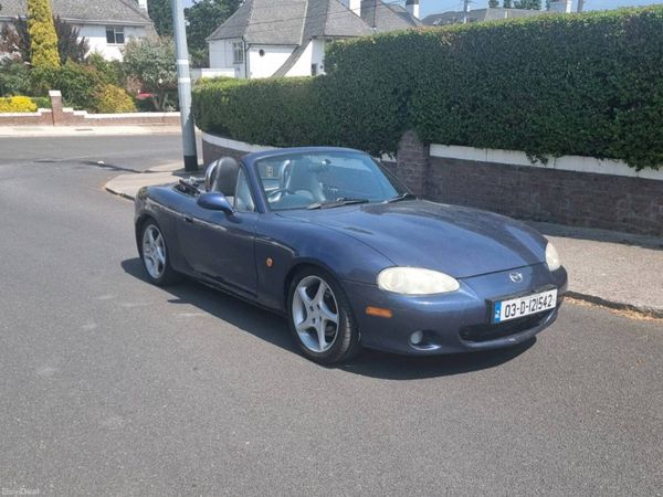 Mazda MX-5 Convertible, Petrol, 2003, Blue