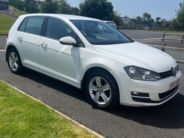 Volkswagen Golf Hatchback, Diesel, 2015, White