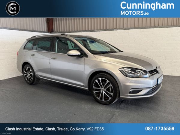 Volkswagen Golf Estate, Petrol, 2019, Silver
