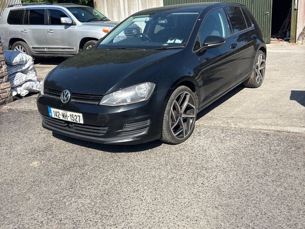 Volkswagen Golf Hatchback, Diesel, 2014, Black