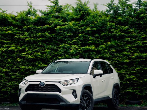 Toyota RAV4 SUV, Petrol Hybrid, 2021, White